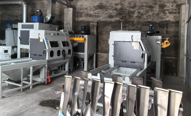 高壓噴砂機(jī) 硬核處理高難度工件