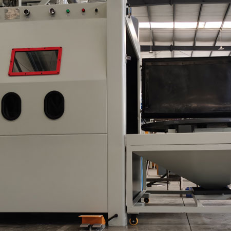 無(wú)塵噴砂機(jī)半自動(dòng)模具噴砂機(jī)